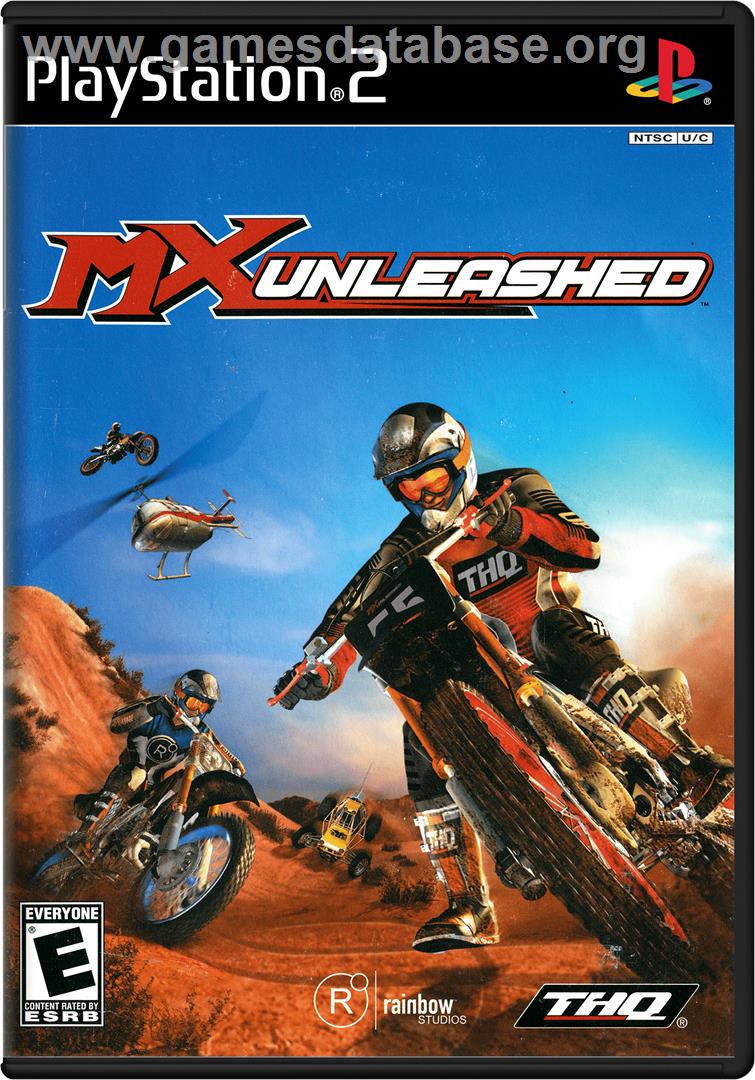 MX Unleashed - Sony Playstation 2 - Artwork - Box