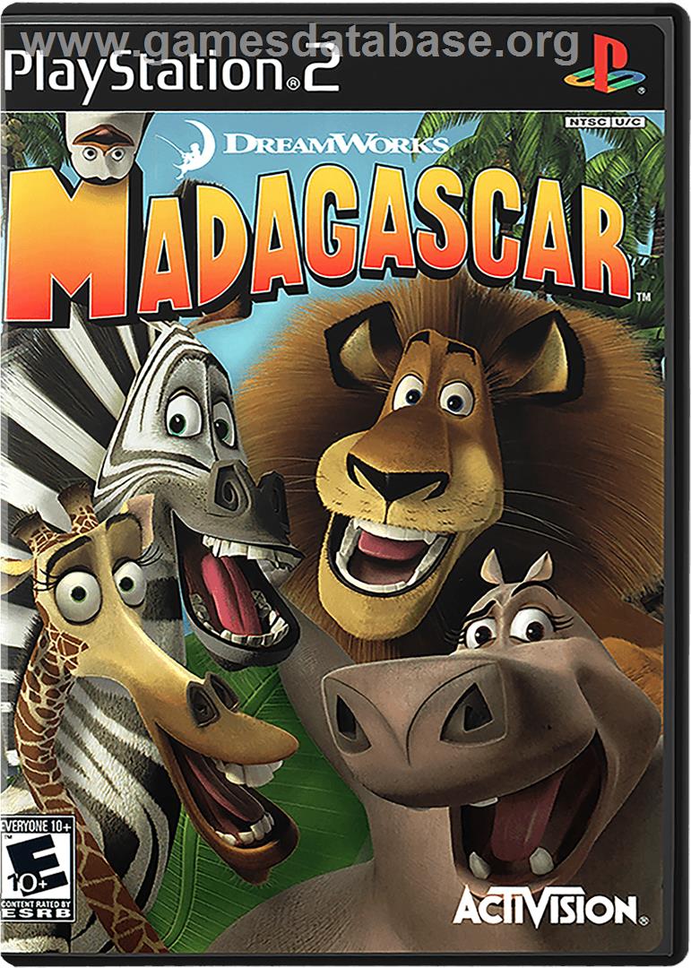 Madagascar - Sony Playstation 2 - Artwork - Box