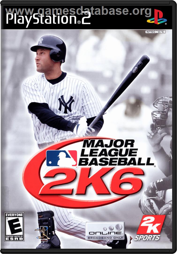 Major League Baseball 2K6 - Sony Playstation 2 - Artwork - Box