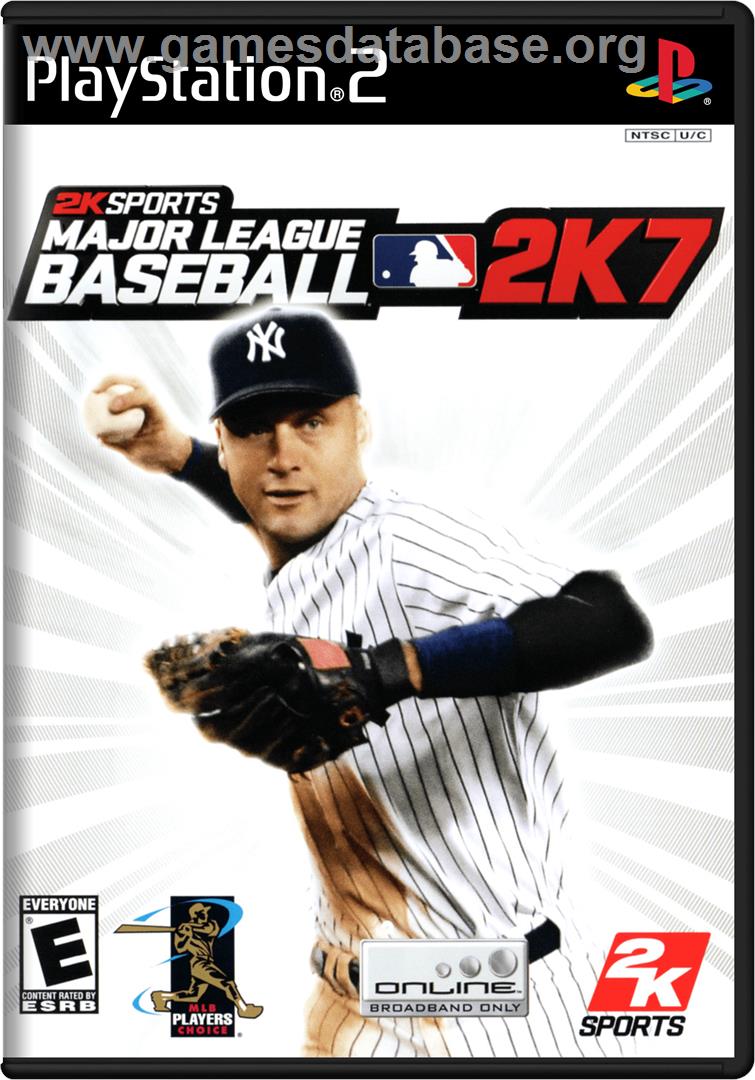 Major League Baseball 2K7 - Sony Playstation 2 - Artwork - Box