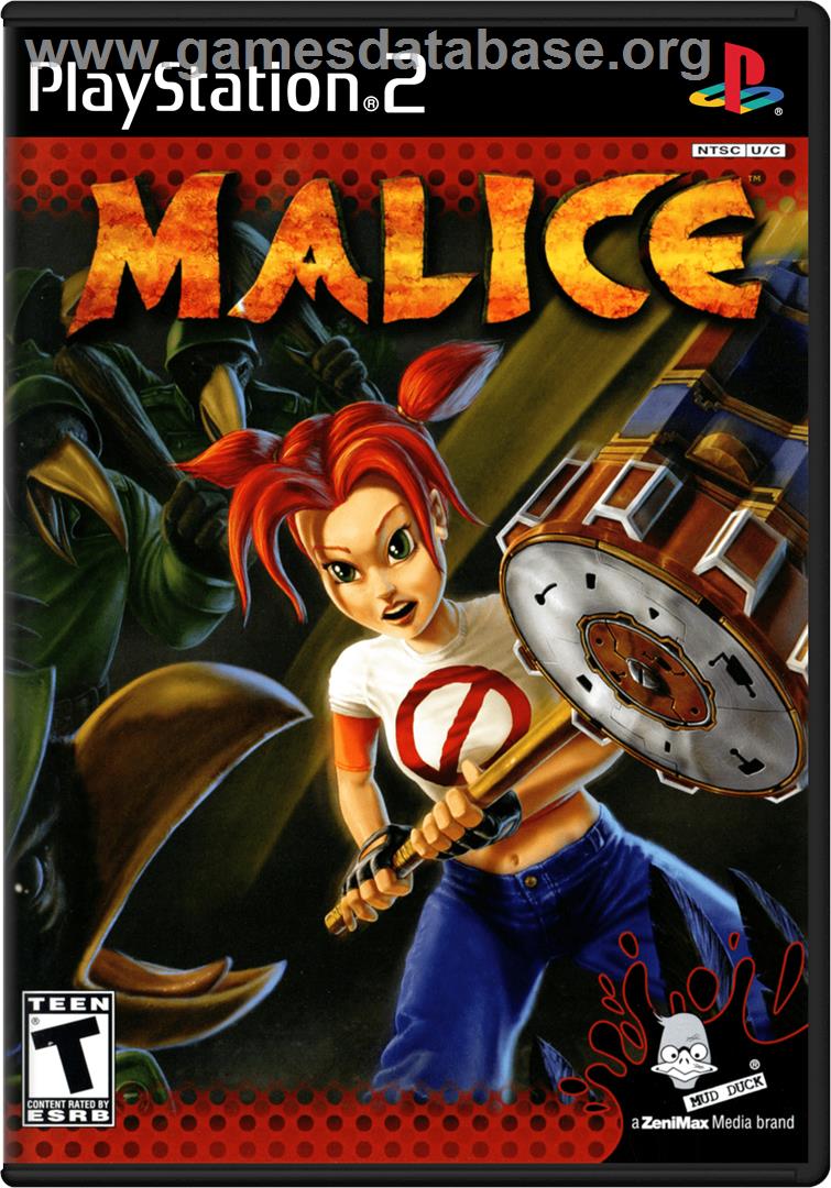 Malice - Sony Playstation 2 - Artwork - Box