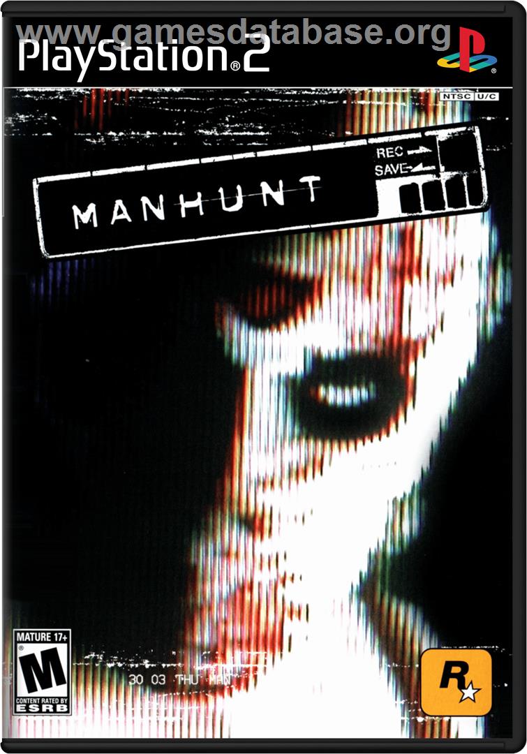 Manhunt - Sony Playstation 2 - Artwork - Box