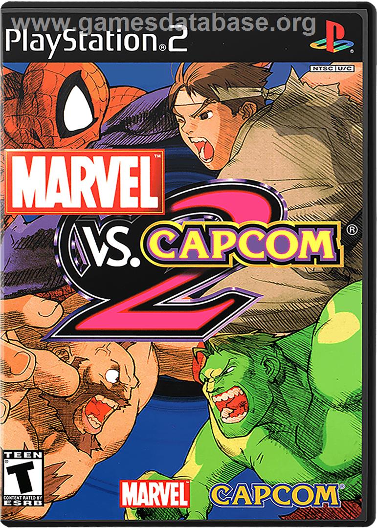 Marvel vs. Capcom 2 - Sony Playstation 2 - Artwork - Box