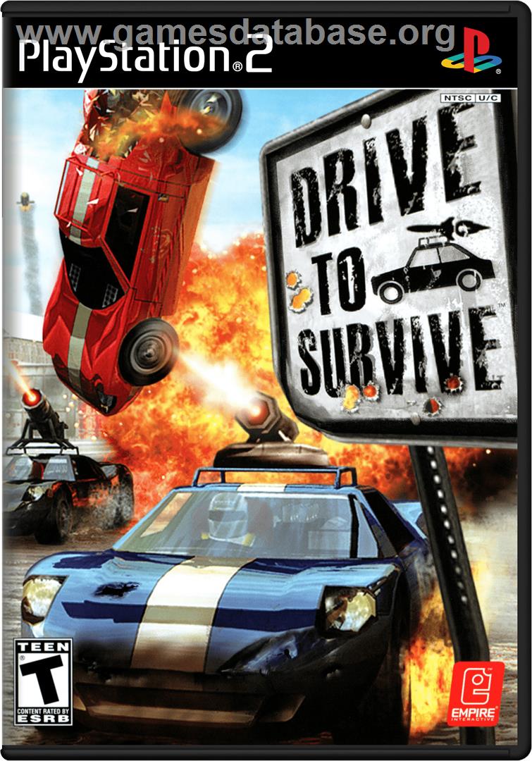 Mashed: Drive to Survive - Sony Playstation 2 - Artwork - Box