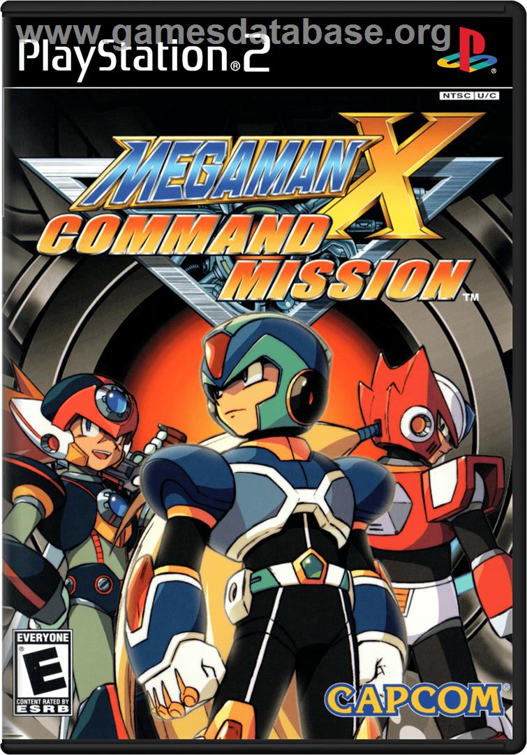 Mega Man X: Command Mission - Sony Playstation 2 - Artwork - Box