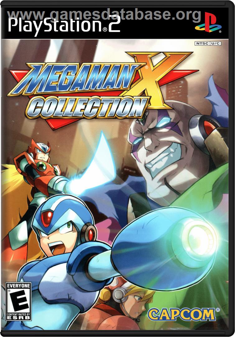 Mega Man X Collection - Sony Playstation 2 - Artwork - Box