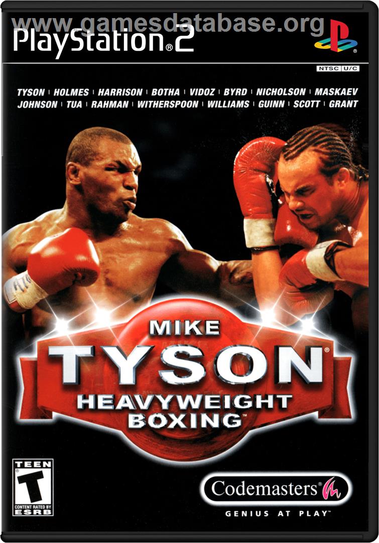 Mike Tyson Heavyweight Boxing - Sony Playstation 2 - Artwork - Box