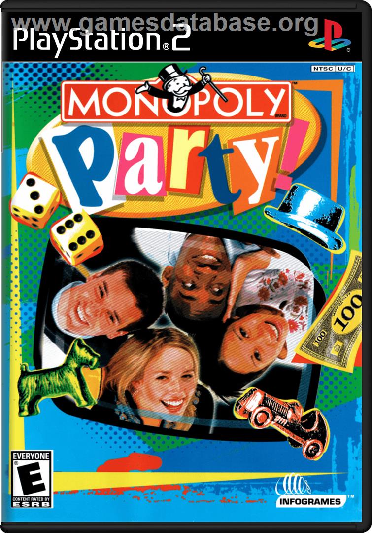 Monopoly Party - Sony Playstation 2 - Artwork - Box