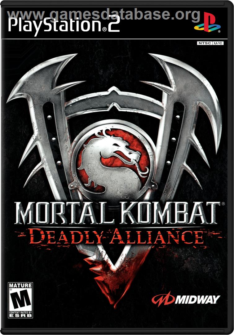 Mortal Kombat: Deadly Alliance - Sony Playstation 2 - Artwork - Box