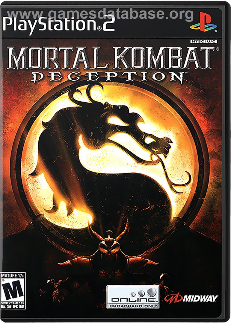 Mortal Kombat: Deception: Premium Pack - Sony Playstation 2 - Artwork - Box