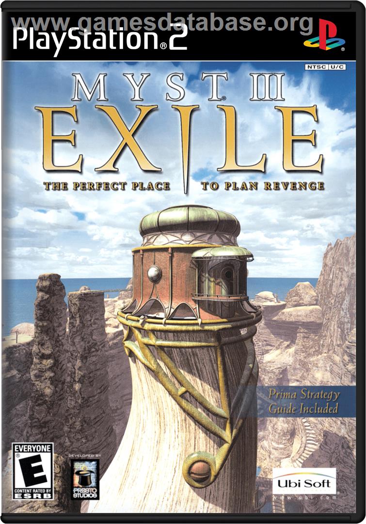 Myst III: Exile - Sony Playstation 2 - Artwork - Box