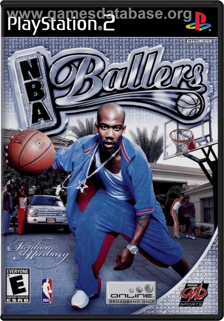 NBA Ballers - Sony Playstation 2 - Artwork - Box