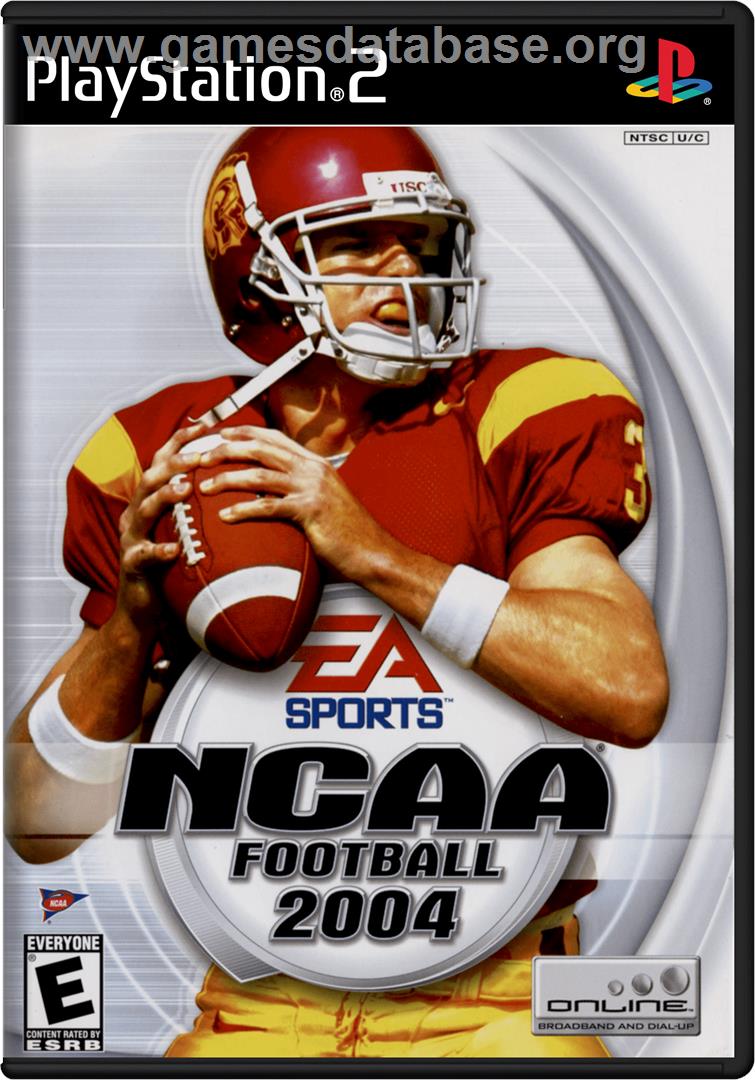 NCAA Football 2004 - Sony Playstation 2 - Artwork - Box