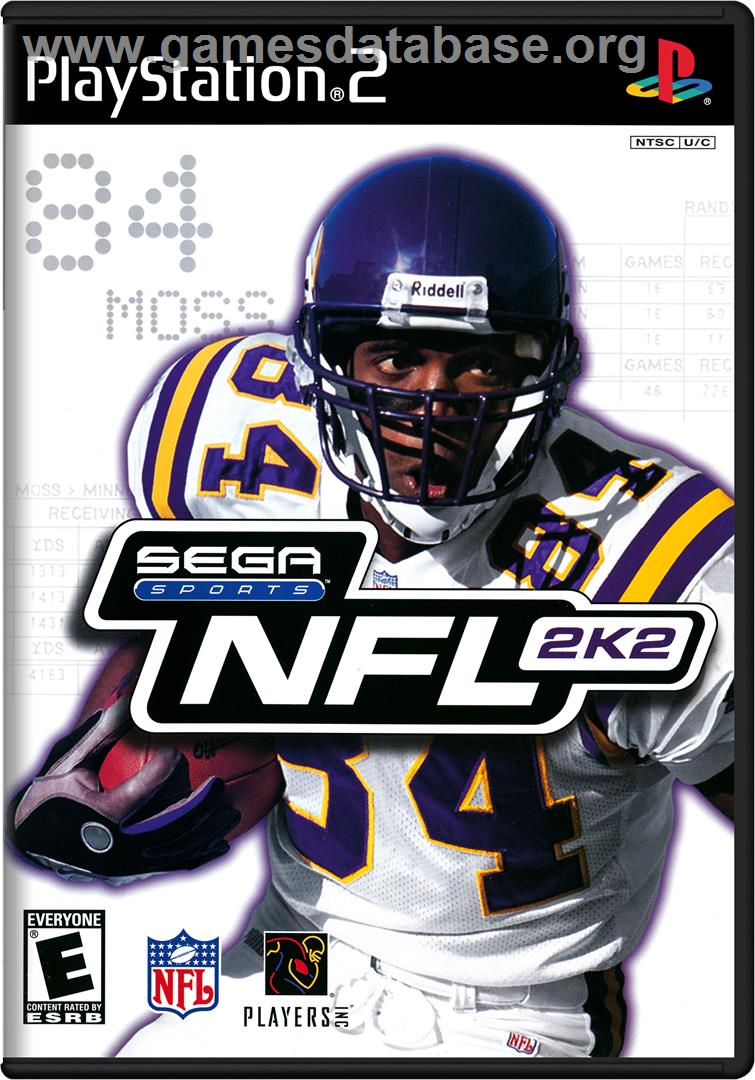 NFL 2K2 - Sony Playstation 2 - Artwork - Box