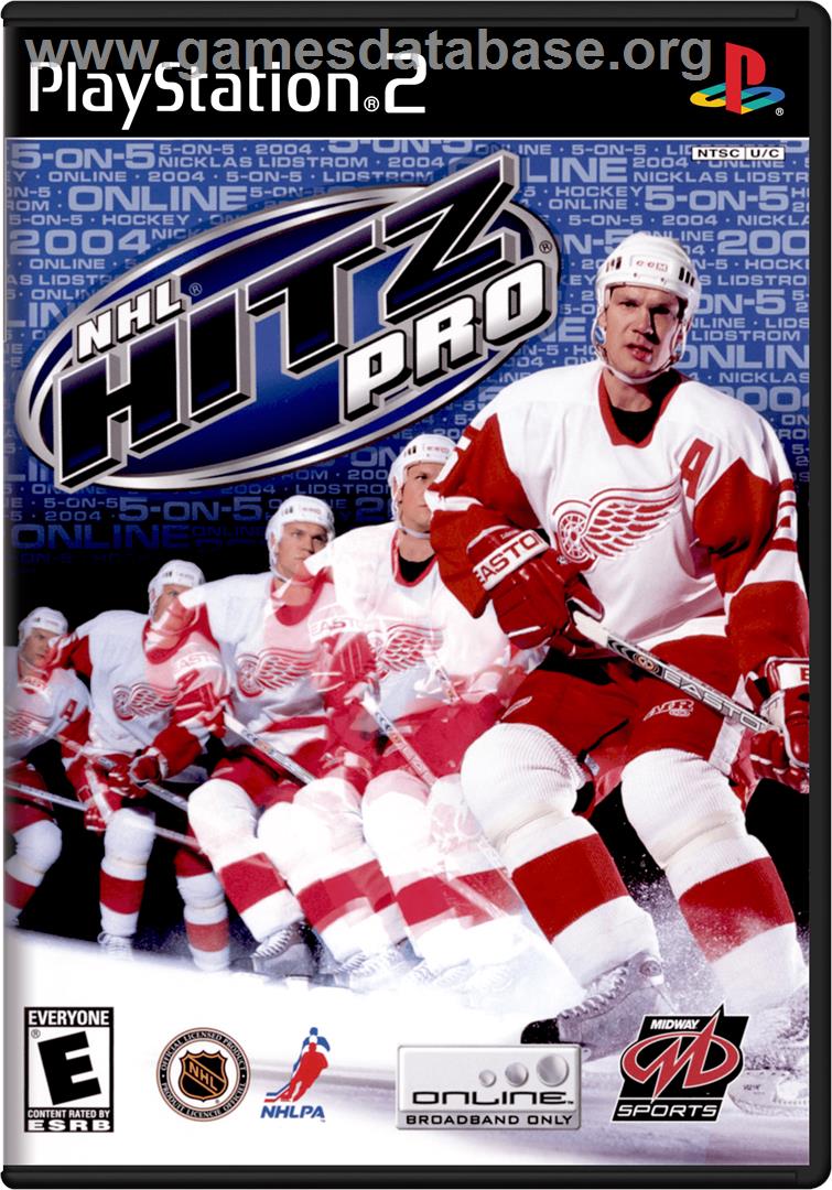 NHL Hitz Pro - Sony Playstation 2 - Artwork - Box
