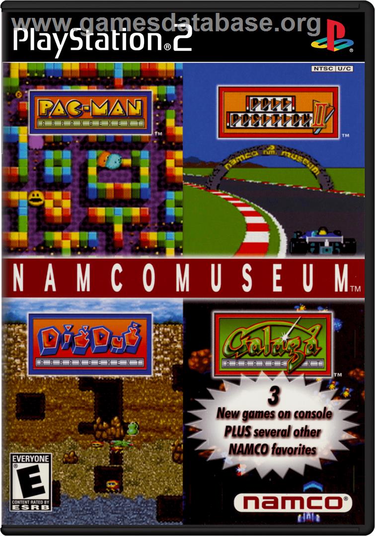 Namco Museum - Sony Playstation 2 - Artwork - Box