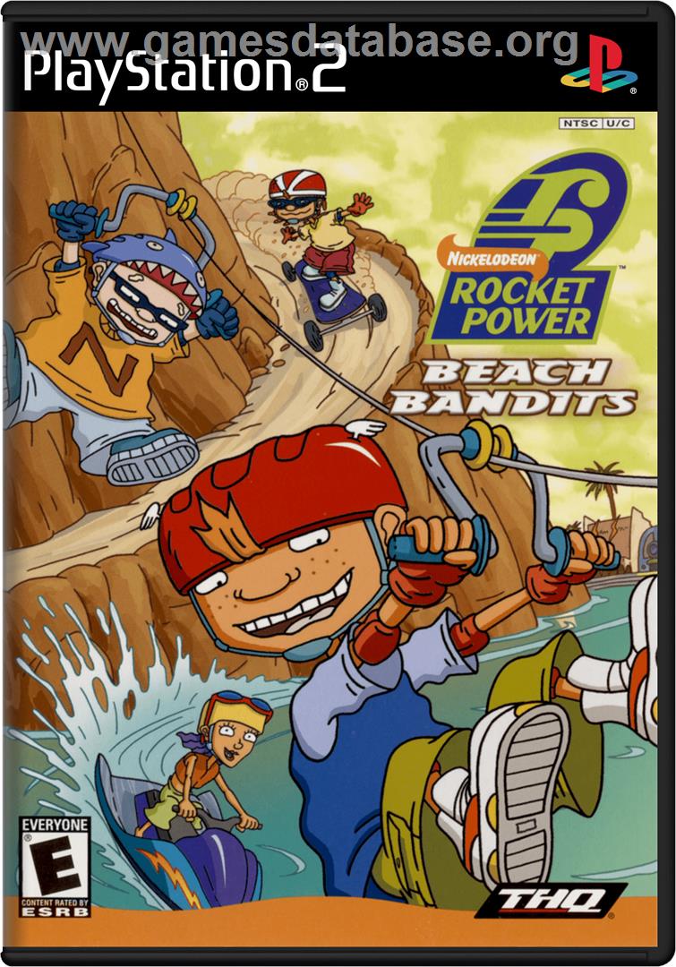 Nickelodeon: Rocket Power - Beach Bandits - Sony Playstation 2 - Artwork - Box