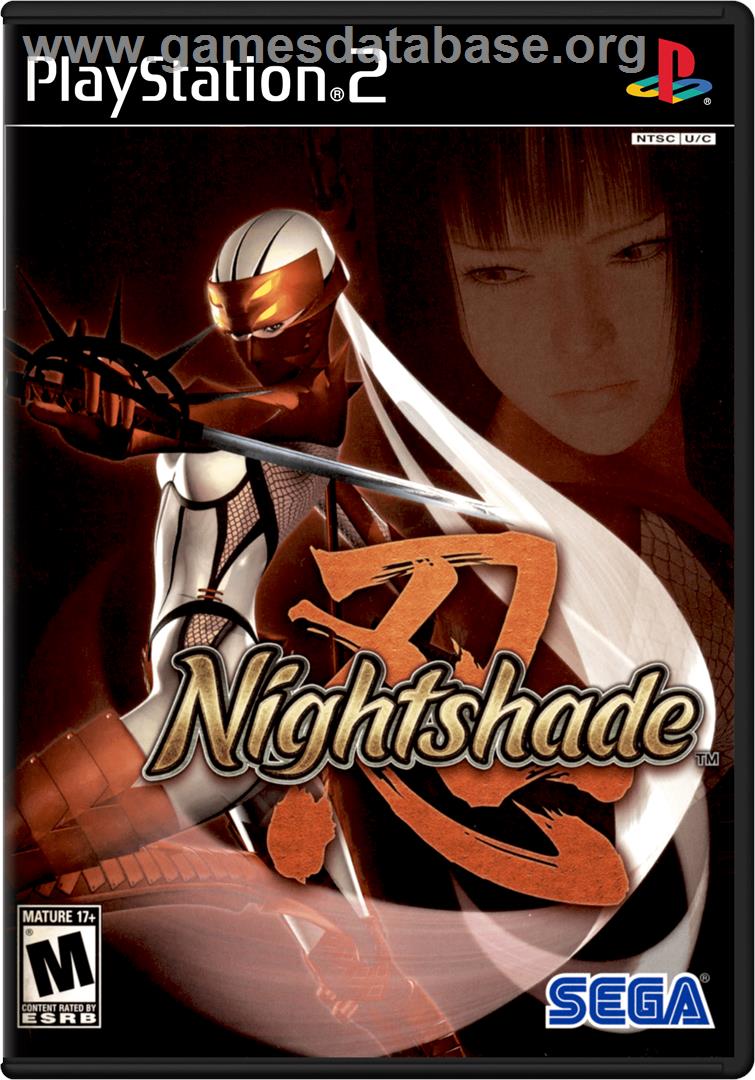 Night Shade - Sony Playstation 2 - Artwork - Box