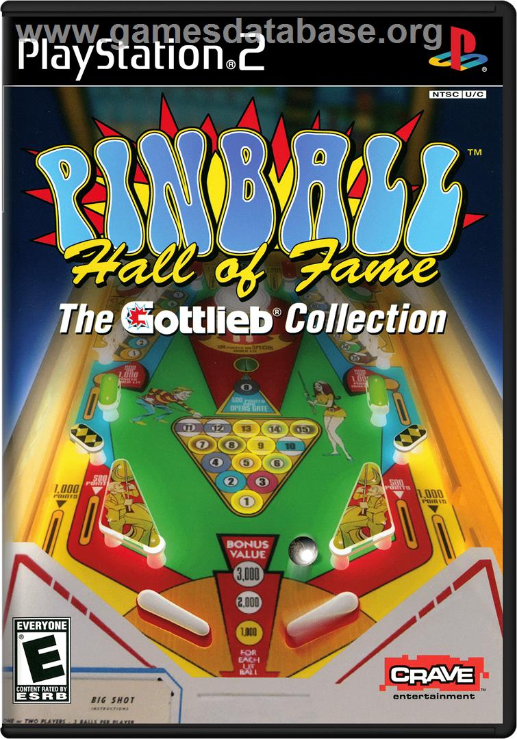 Pinball Hall of Fame: The Gottlieb Collection - Sony Playstation 2 - Artwork - Box