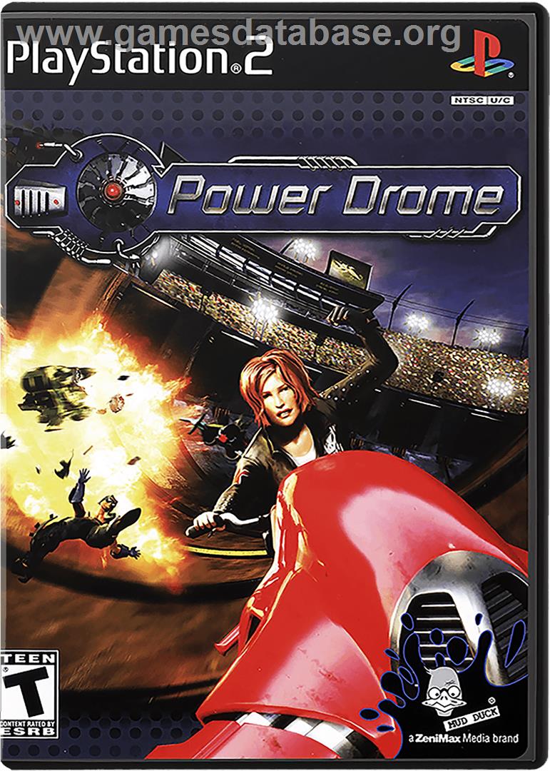 Powerdrome - Sony Playstation 2 - Artwork - Box