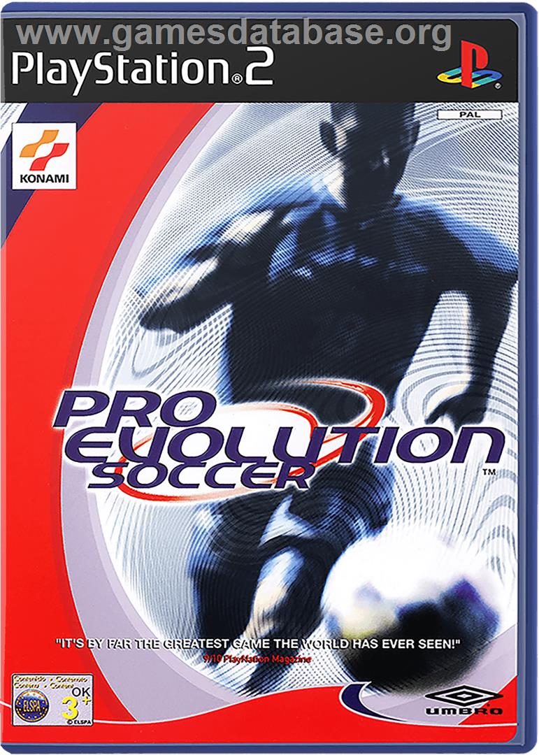 Pro Evolution Soccer 4 - Sony Playstation 2 - Artwork - Box