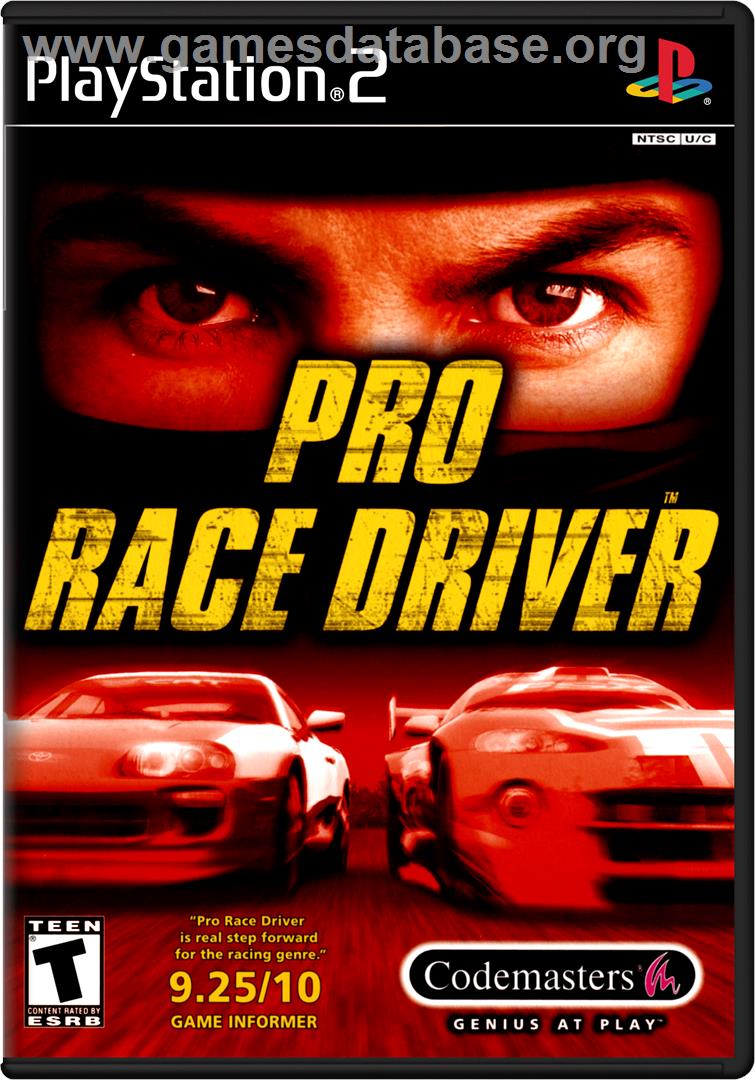 Pro Race Driver - Sony Playstation 2 - Artwork - Box