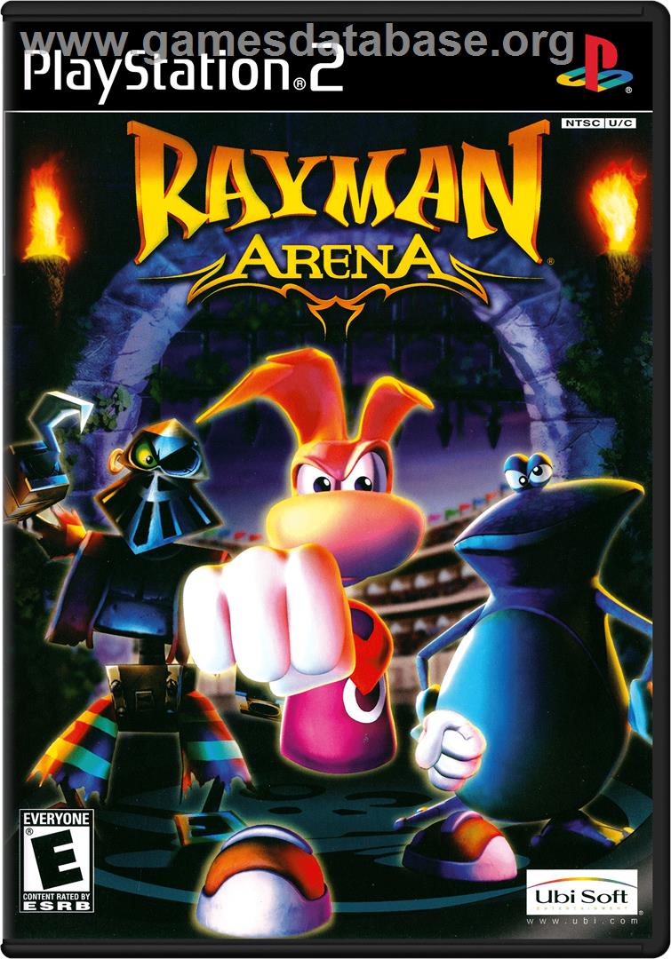 Rayman Arena - Sony Playstation 2 - Artwork - Box
