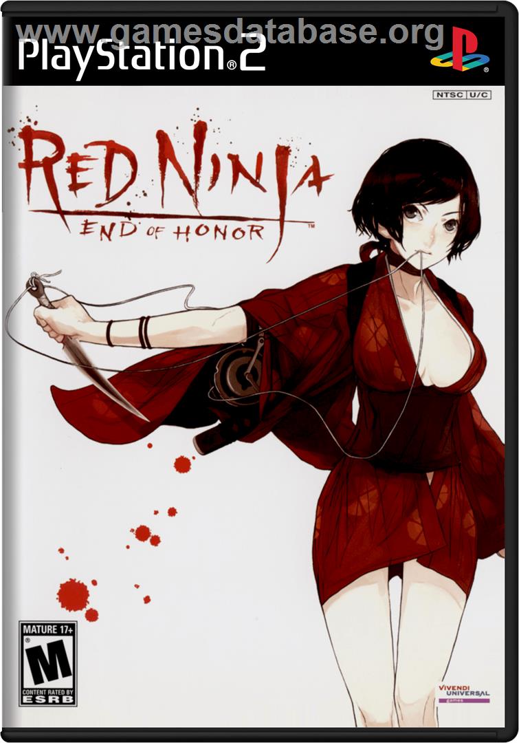 Red Ninja: End of Honor - Sony Playstation 2 - Artwork - Box