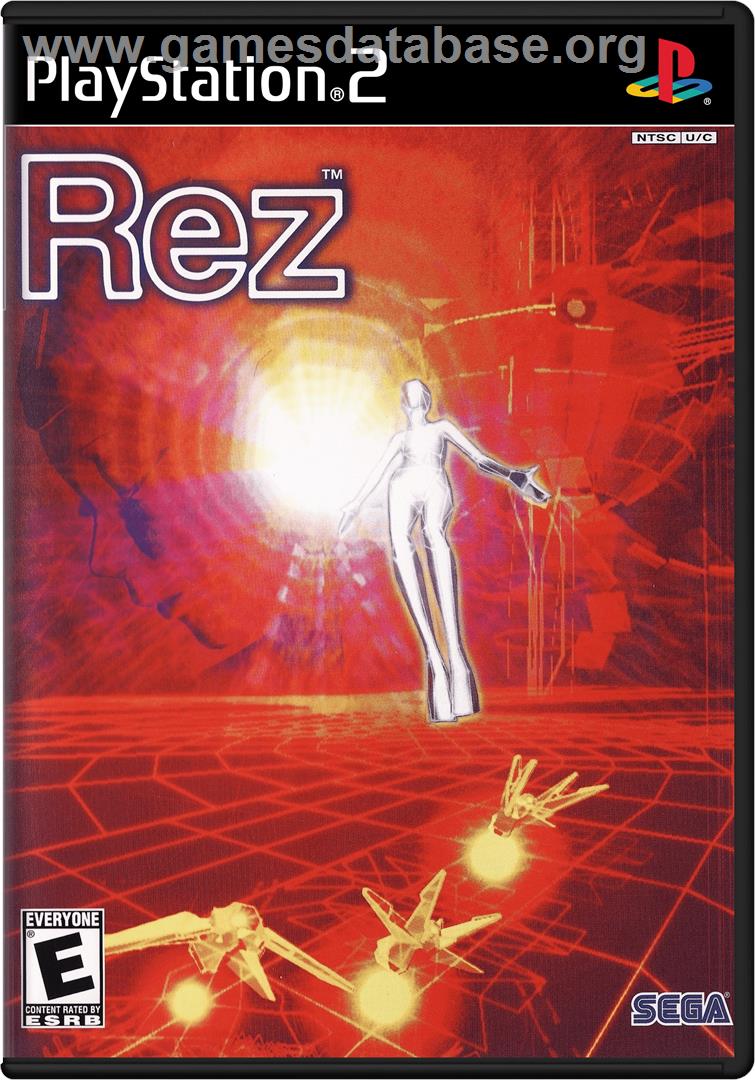Rez - Sony Playstation 2 - Artwork - Box