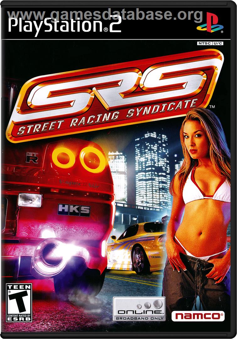 SRS: Street Racing Syndicate - Sony Playstation 2 - Artwork - Box
