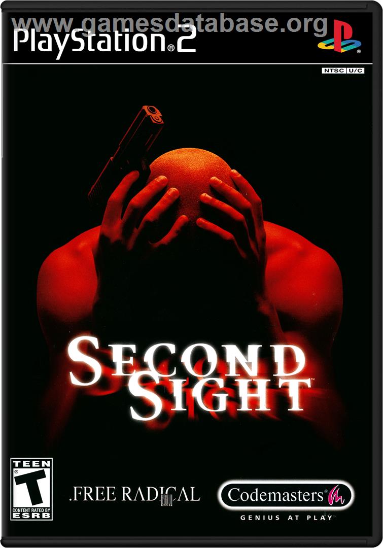 Second Sight - Sony Playstation 2 - Artwork - Box