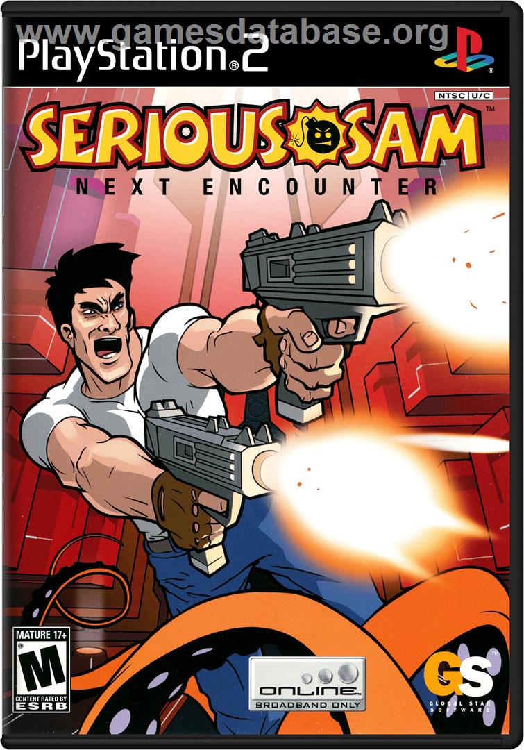 Serious Sam: Next Encounter - Sony Playstation 2 - Artwork - Box