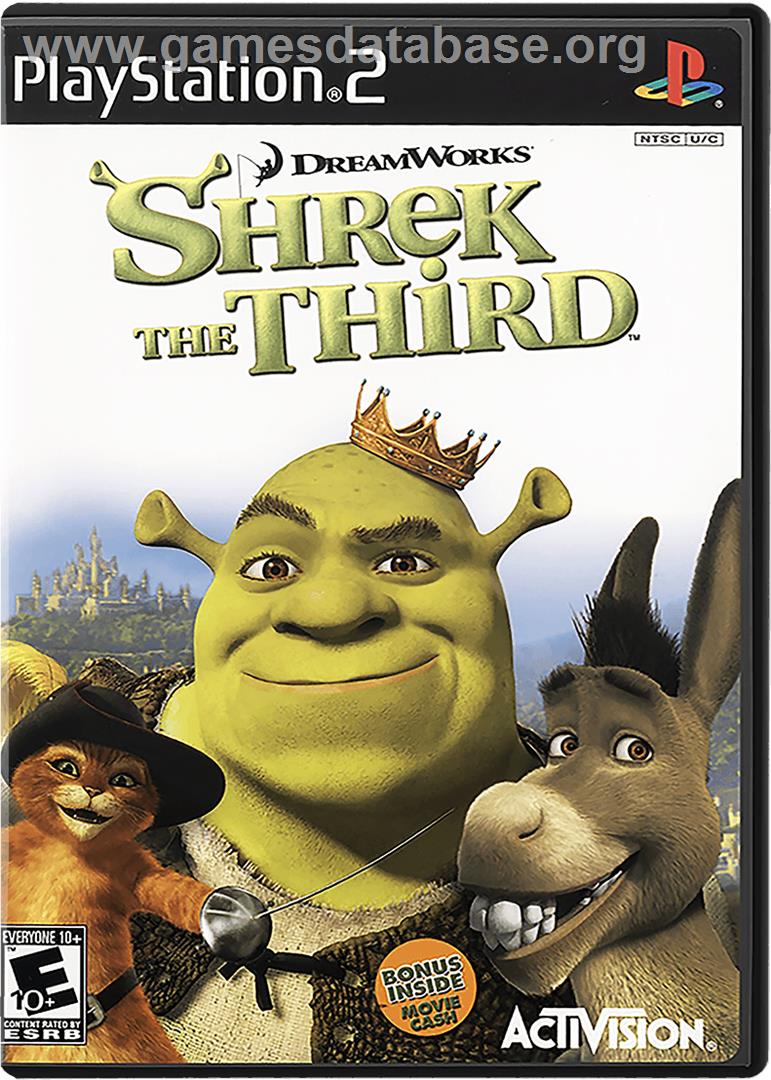 Shrek the Third - Sony Playstation 2 - Artwork - Box