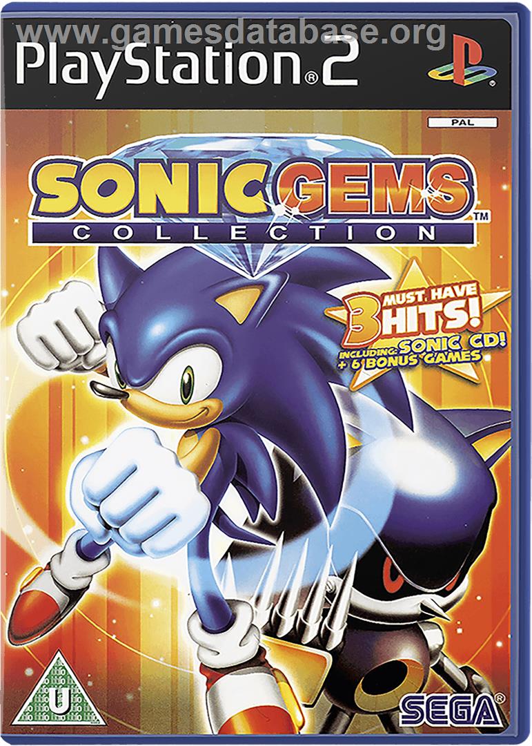Sonic Gems Collection - Sony Playstation 2 - Artwork - Box