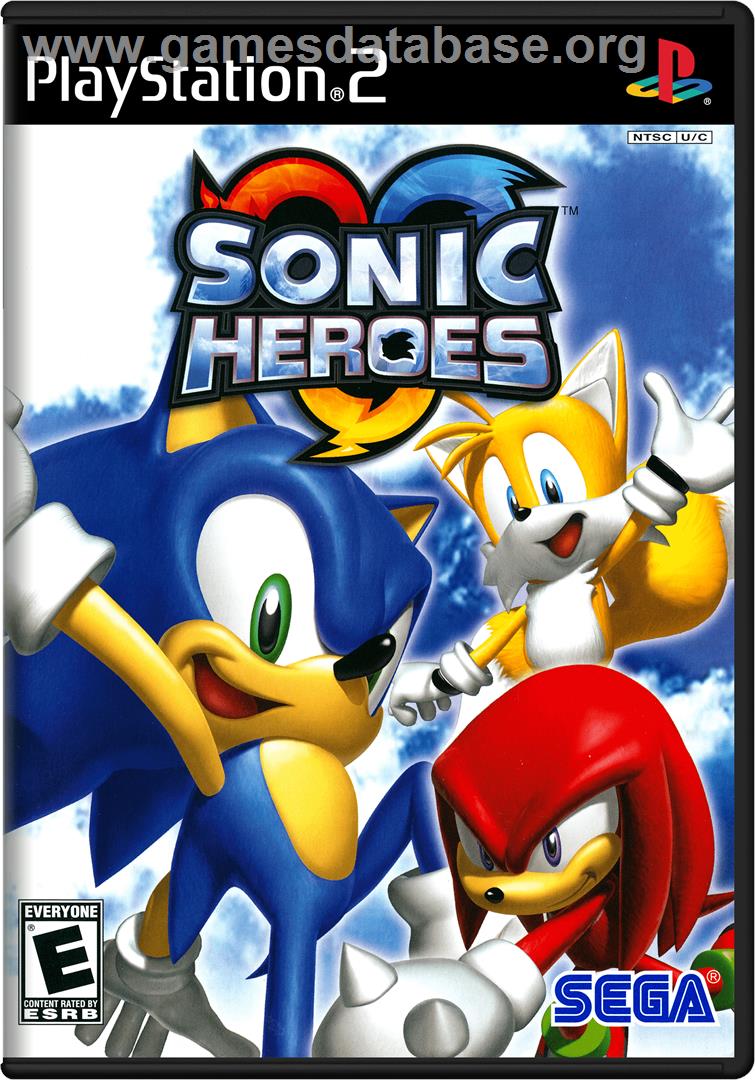 Sonic Heroes - Sony Playstation 2 - Artwork - Box