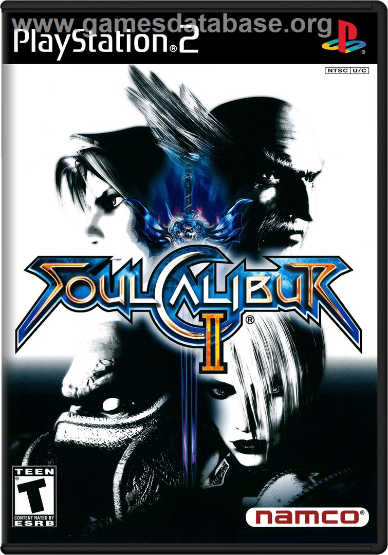 SoulCalibur 2 - Sony Playstation 2 - Artwork - Box
