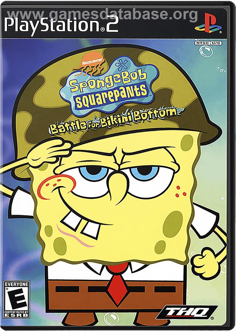 SpongeBob SquarePants: Battle for Bikini Bottom - Sony Playstation 2 - Artwork - Box