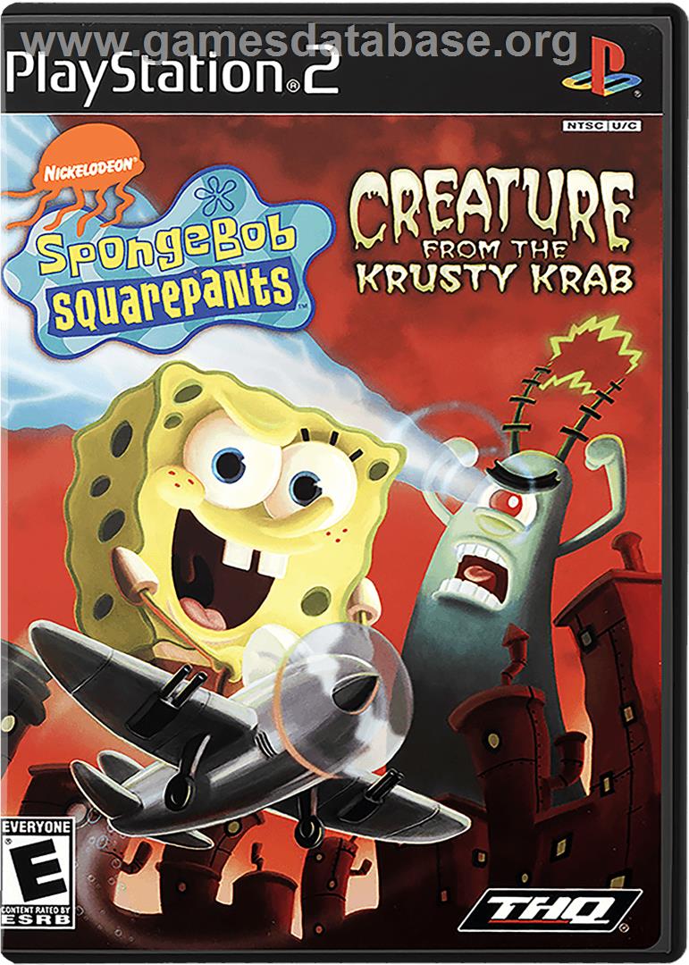 SpongeBob SquarePants: Creature from the Krusty Krab - Sony Playstation 2 - Artwork - Box