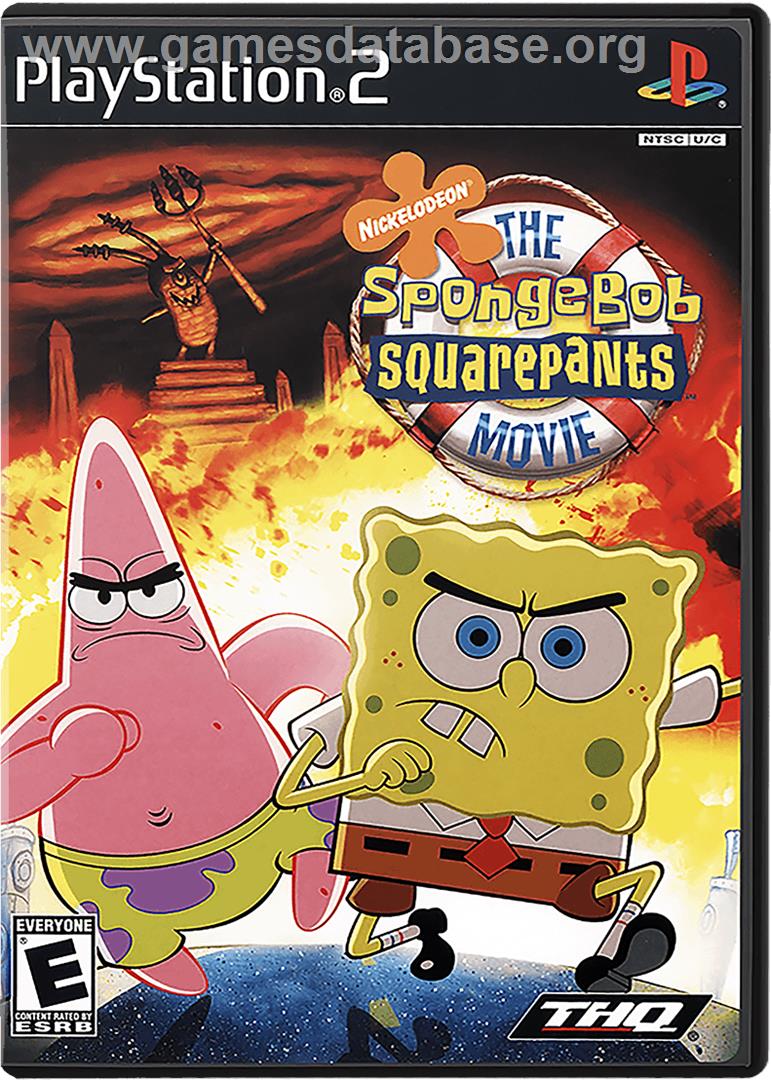SpongeBob SquarePants: The Movie - Sony Playstation 2 - Artwork - Box