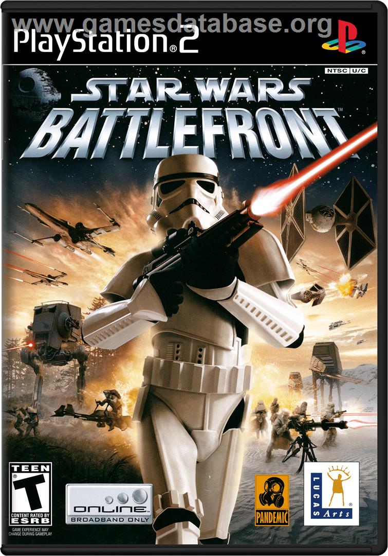 Star Wars: Battlefront - Sony Playstation 2 - Artwork - Box
