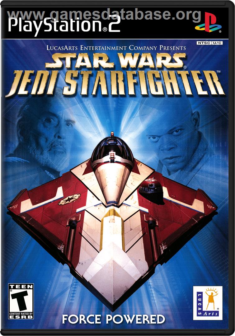 Star Wars: Jedi Starfighter - Sony Playstation 2 - Artwork - Box