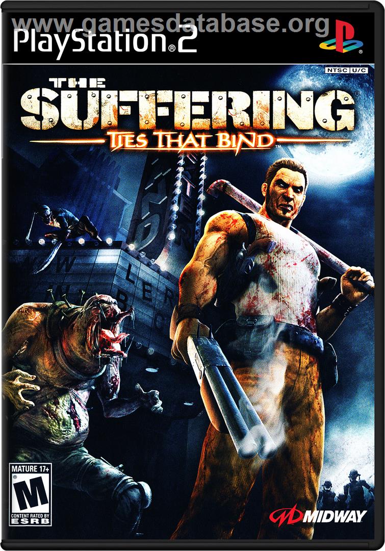 Suffering:  Ties That Bind - Sony Playstation 2 - Artwork - Box