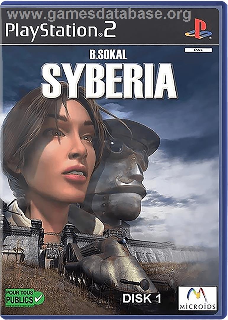 Syberia - Sony Playstation 2 - Artwork - Box