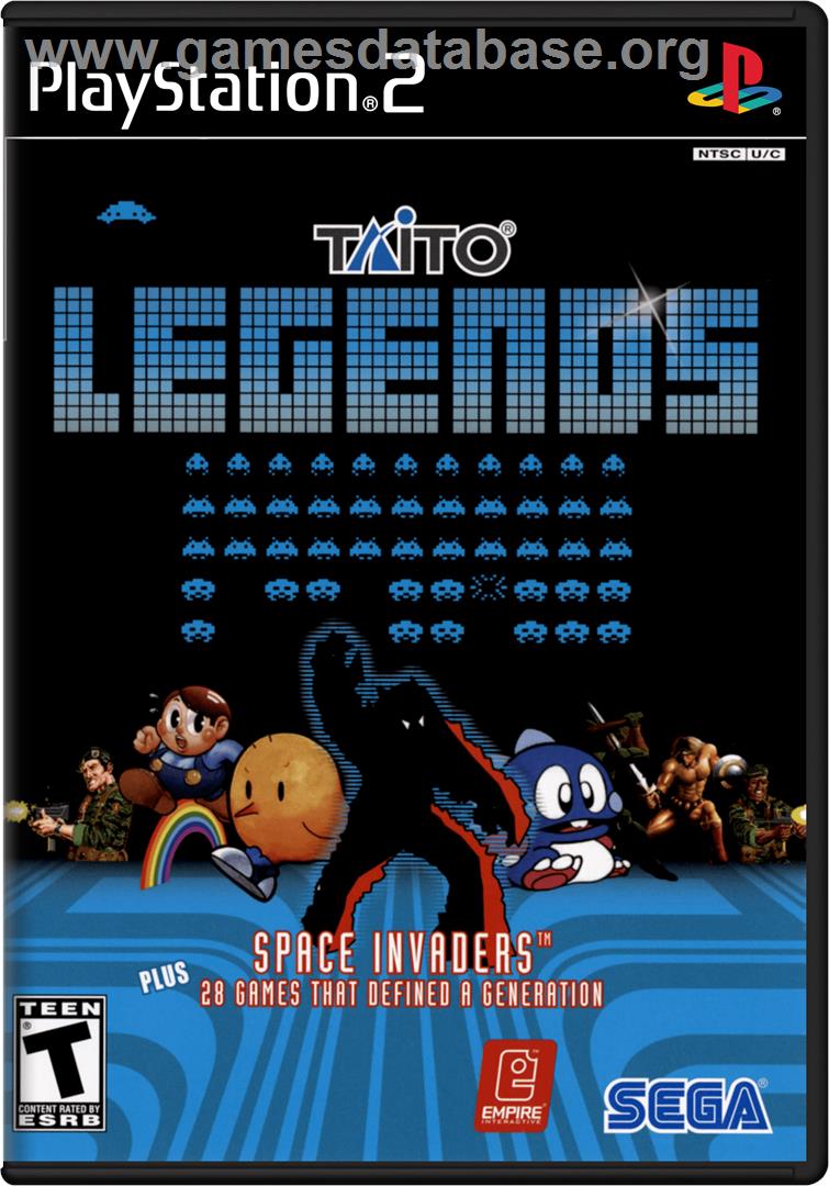 Taito Legends - Sony Playstation 2 - Artwork - Box