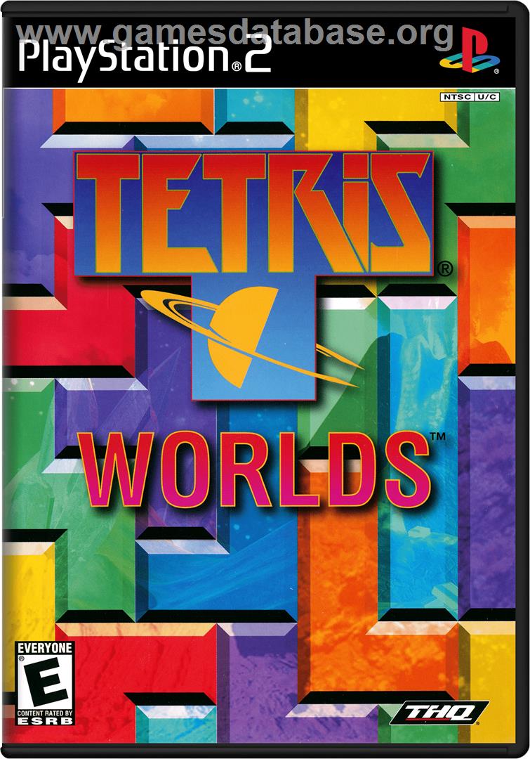 Tetris Worlds - Sony Playstation 2 - Artwork - Box