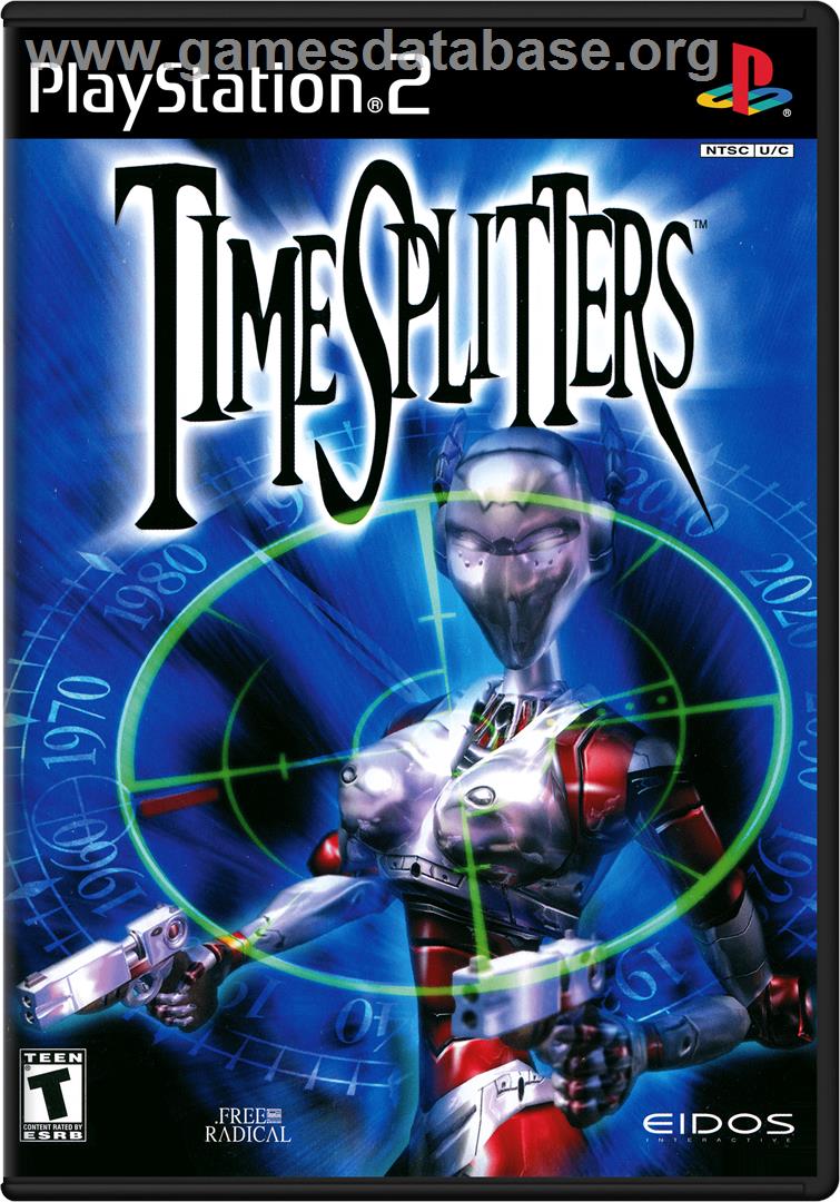 TimeSplitters: Future Perfect - Sony Playstation 2 - Artwork - Box