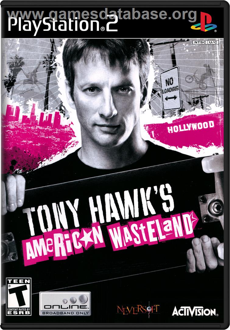 Tony Hawk's American Wasteland - Sony Playstation 2 - Artwork - Box