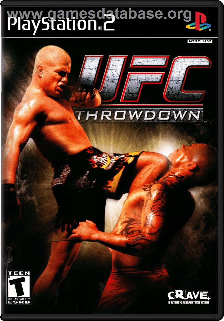 UFC: Throwdown - Sony Playstation 2 - Artwork - Box