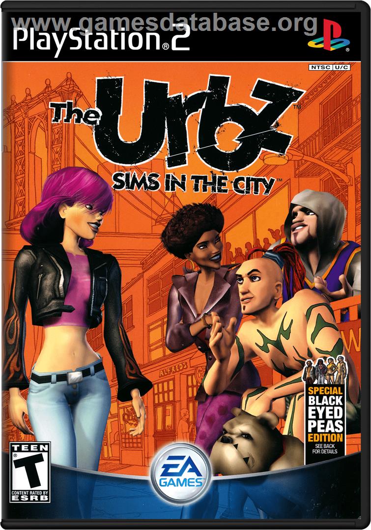 Urbz: Sims in the City - Sony Playstation 2 - Artwork - Box