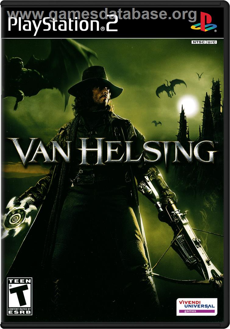 Van Helsing - Sony Playstation 2 - Artwork - Box